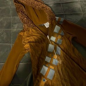 Star Wars Chewbacca onesie zip up.